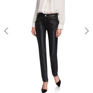 Emporia Armani High-Waist Slim-Leg Denim Jeans